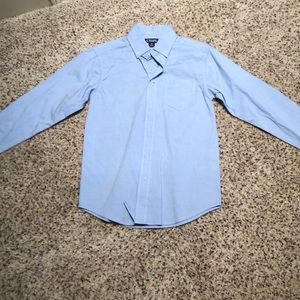boys size 10 long sleeve chaps button down shirt